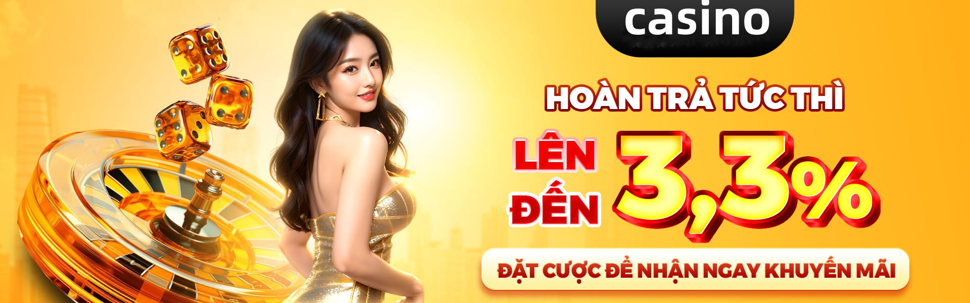 Hình ảnh quảng cáo của casieuno hiển thị nền tảng và các lợi ích