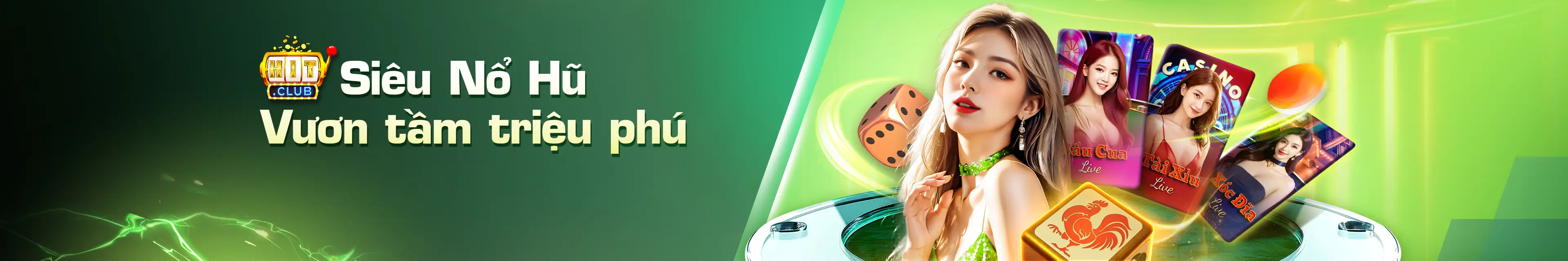 Hình ảnh quảng cáo của casieuno hiển thị nền tảng và các lợi ích