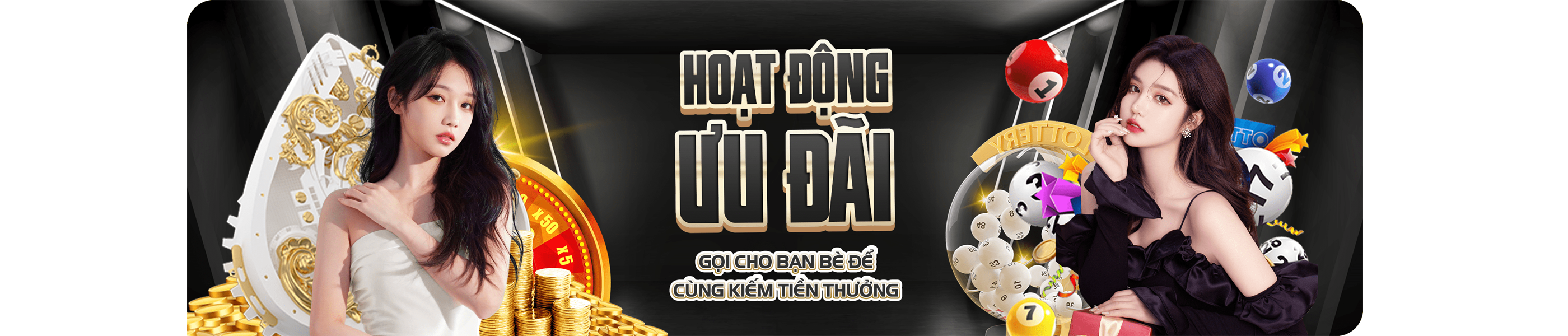 Hình ảnh quảng cáo của casieuno hiển thị nền tảng và các lợi ích
