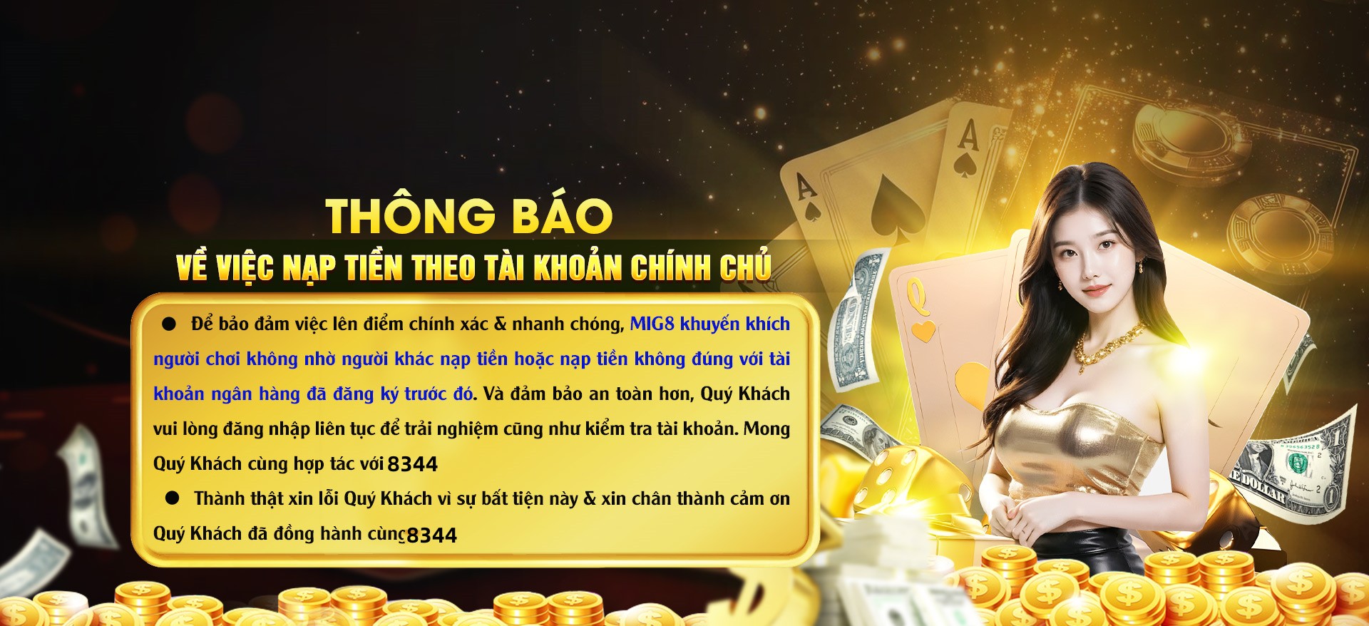 Hình ảnh quảng cáo của casieuno hiển thị nền tảng và các lợi ích